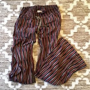 Roxy Oceanside beach flare pants